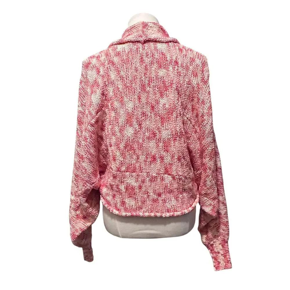 J. Jill Sweater Women's L/XL Open Front Reversible Shrug Sweater Cape - Picture 2 of 7